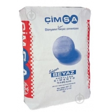 Белый цемент ТМ Cimsa 52,5R, Turkey, 25 кг