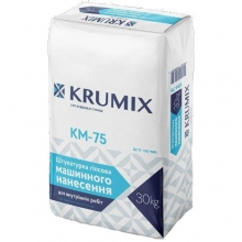 Штукатурка гіпсова Крумікс (Krumix) КМ-75 для машинного нанесення 30 кг
